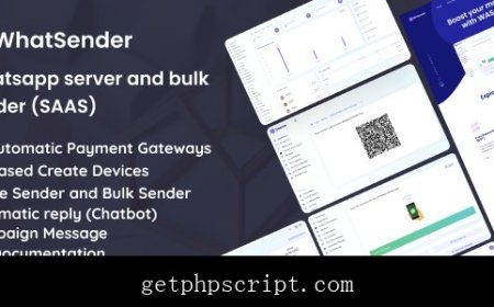 WhatSender - Whatsapp server and bulk sender (SAAS) all version
