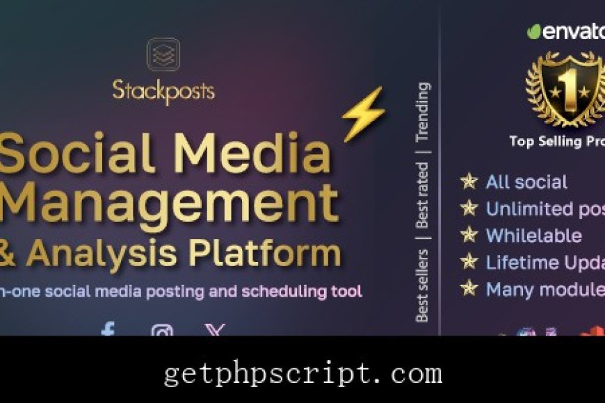 Stackposts - Social Marketing Tool + All Modules Social Media ...